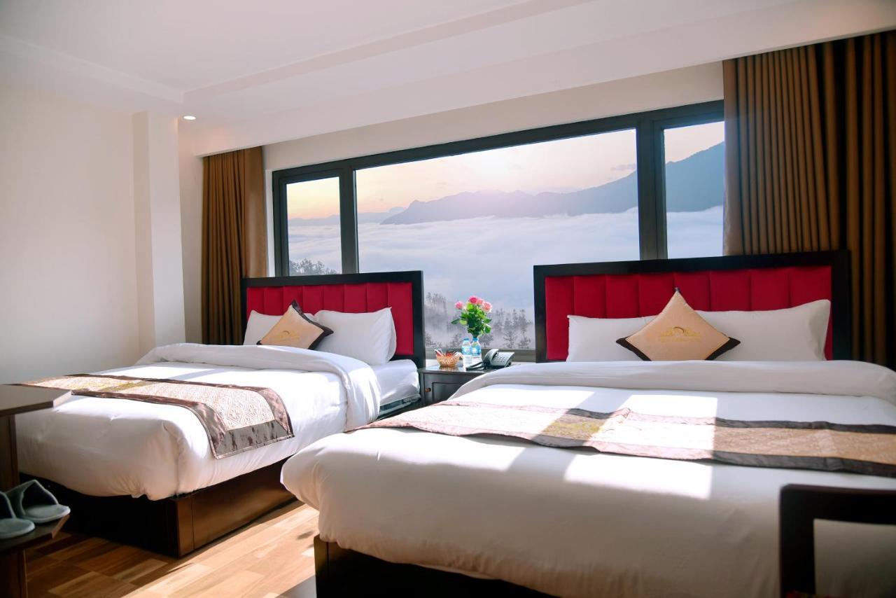 Sapa King Hotel Hung Vuong Hotel Esterno foto