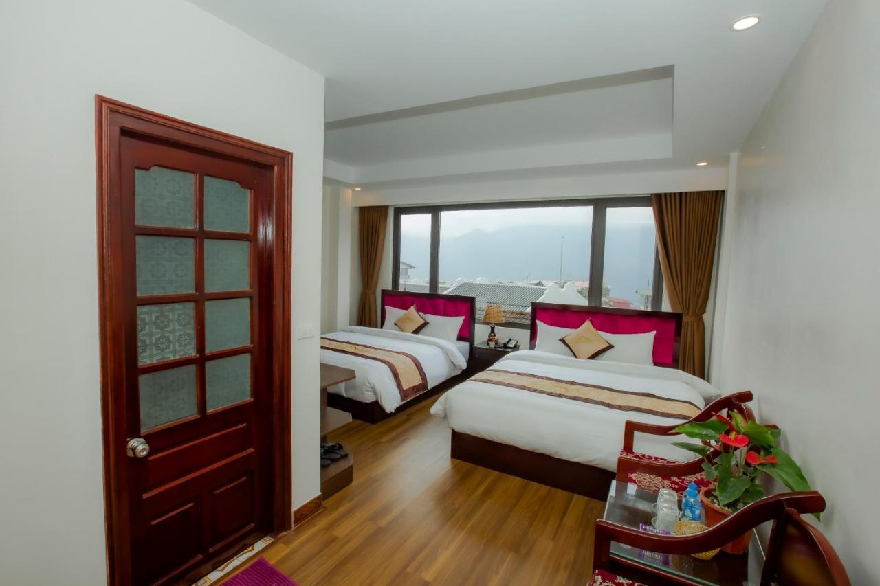 Sapa King Hotel Hung Vuong Hotel Esterno foto