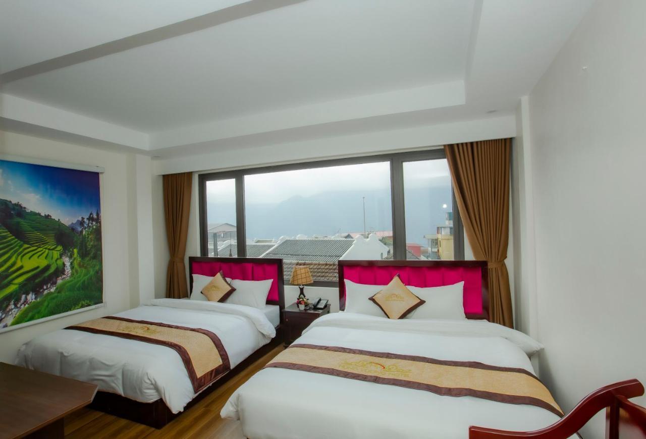 Sapa King Hotel Hung Vuong Hotel Esterno foto