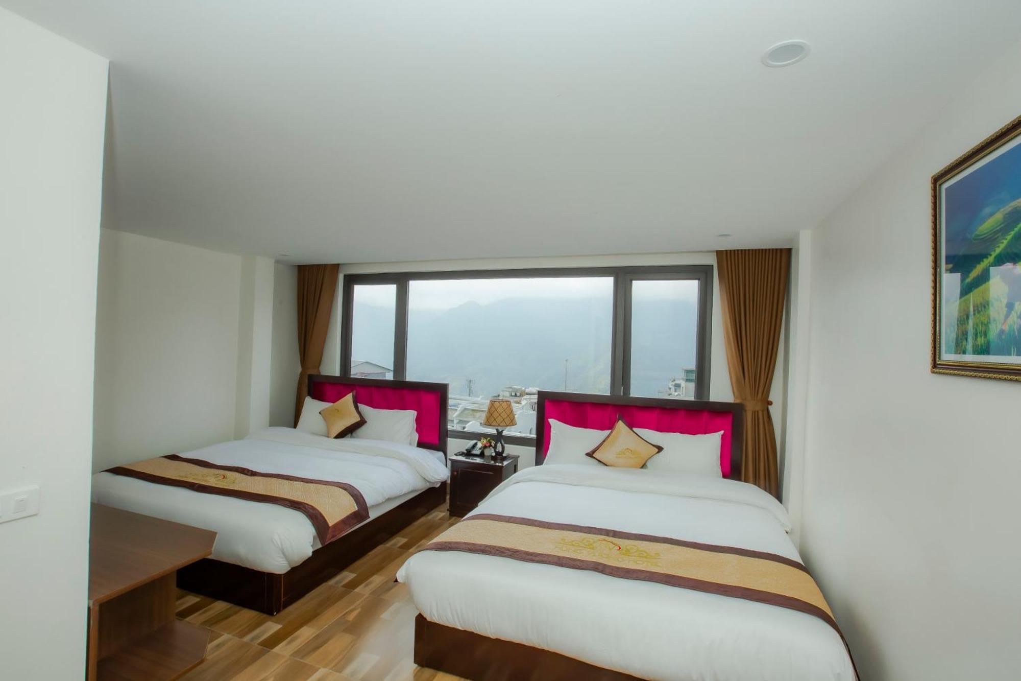 Sapa King Hotel Hung Vuong Hotel Esterno foto