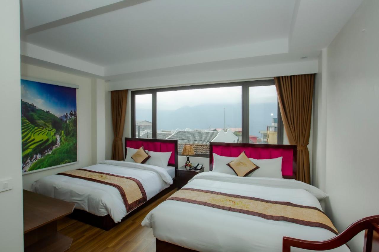 Sapa King Hotel Hung Vuong Hotel Esterno foto