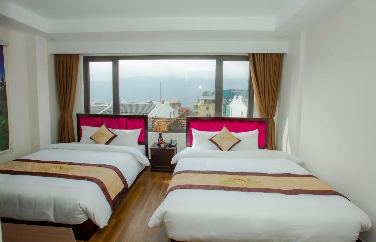 Sapa King Hotel Hung Vuong Hotel Esterno foto