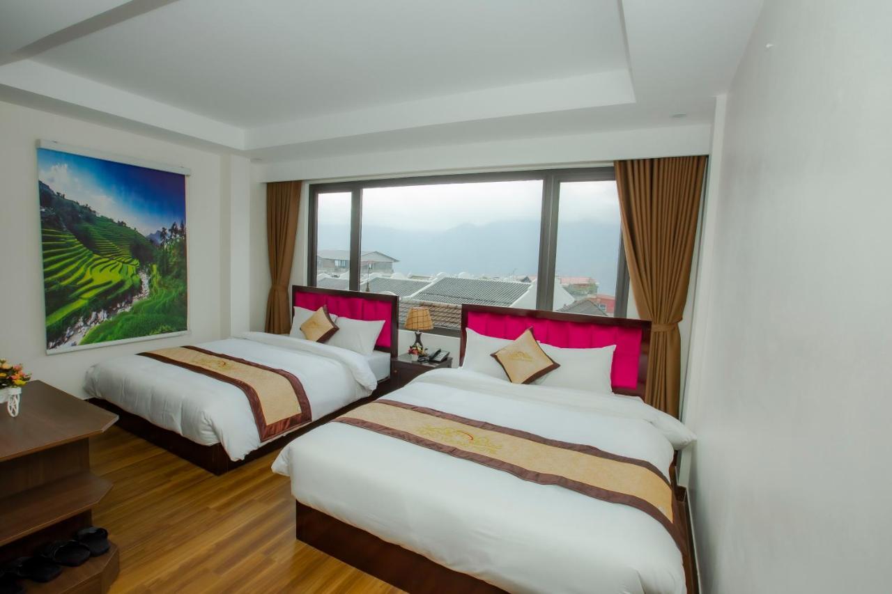 Sapa King Hotel Hung Vuong Hotel Esterno foto