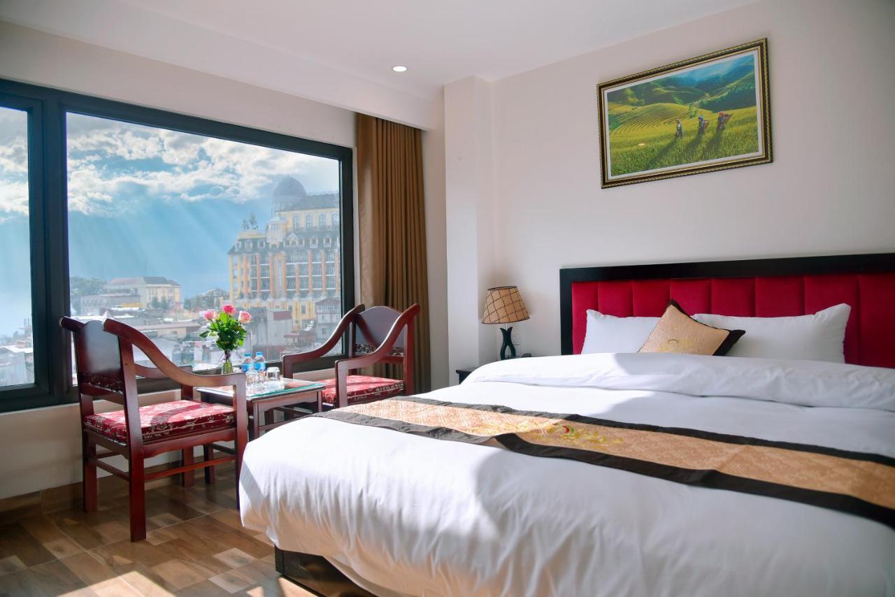Sapa King Hotel Hung Vuong Hotel Esterno foto