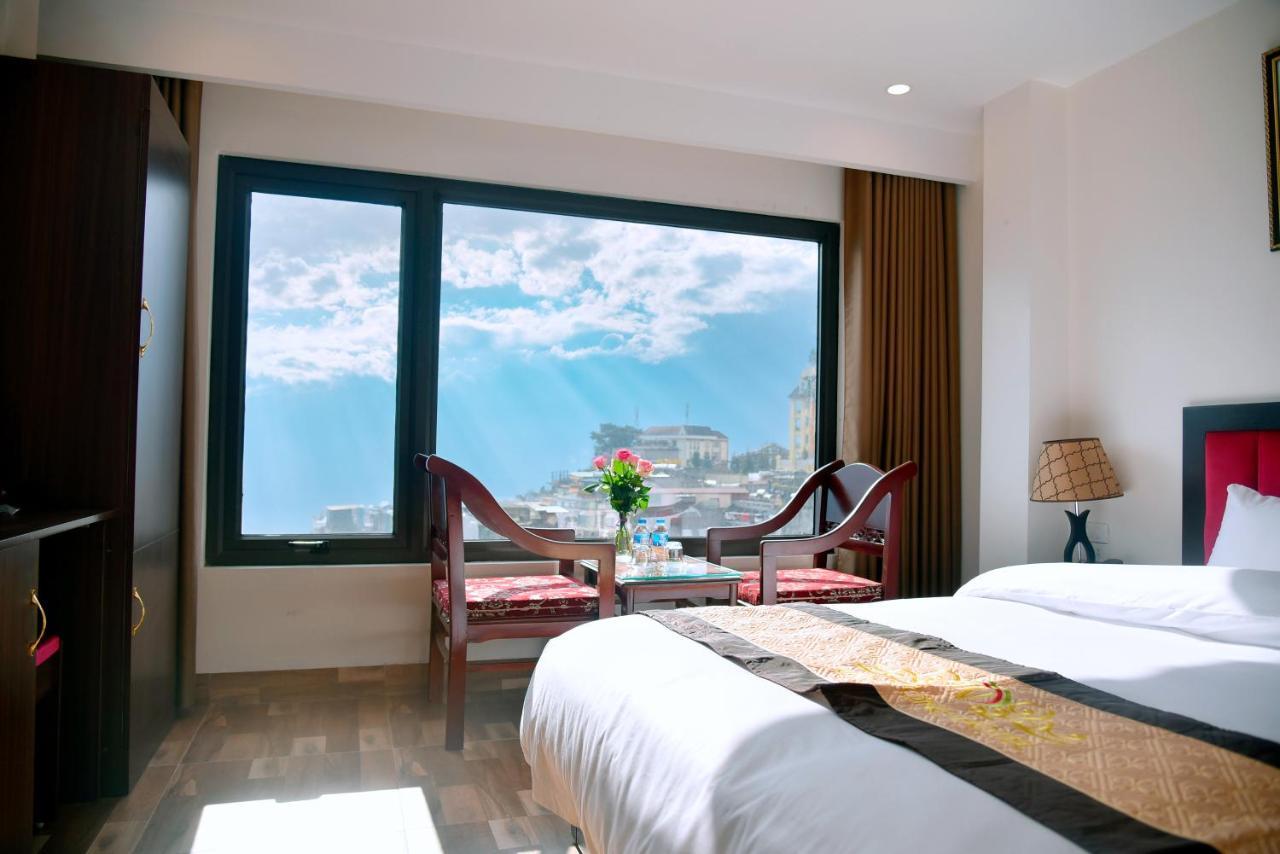 Sapa King Hotel Hung Vuong Hotel Esterno foto